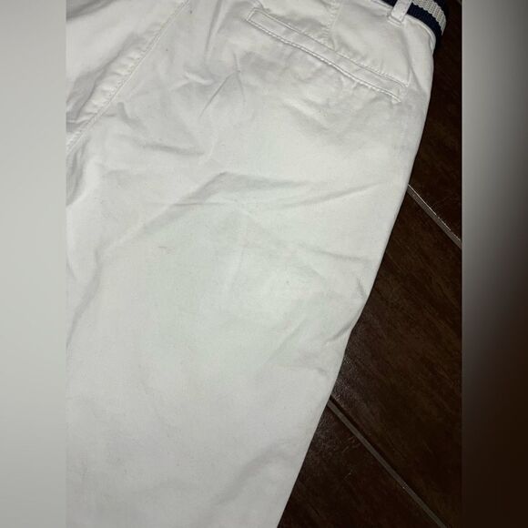 The Children's Place white Belted Chino Shorts sz 12 - Picture 5 of 5